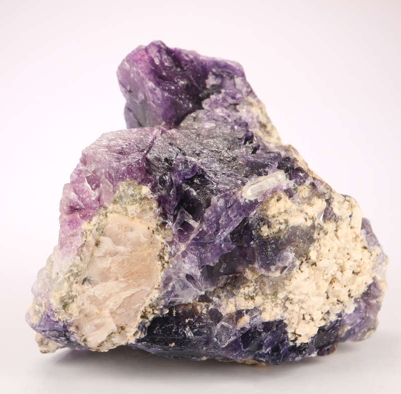 Purple Rough Fluorite, Riemvasmaak, Northern Cape, South Africa