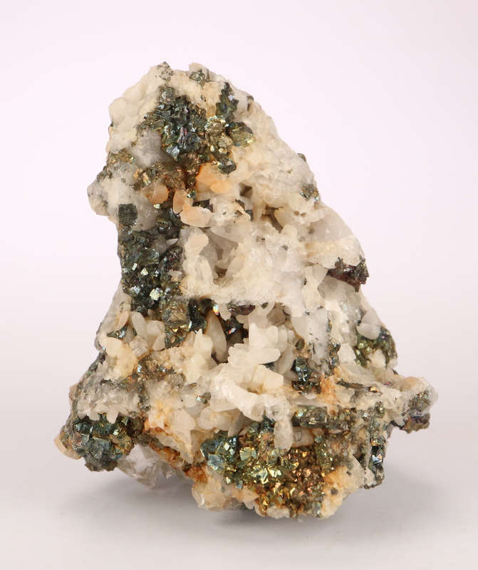 Pyrite on Quartz, N'Chwaning II, Northern Cape, South Africa