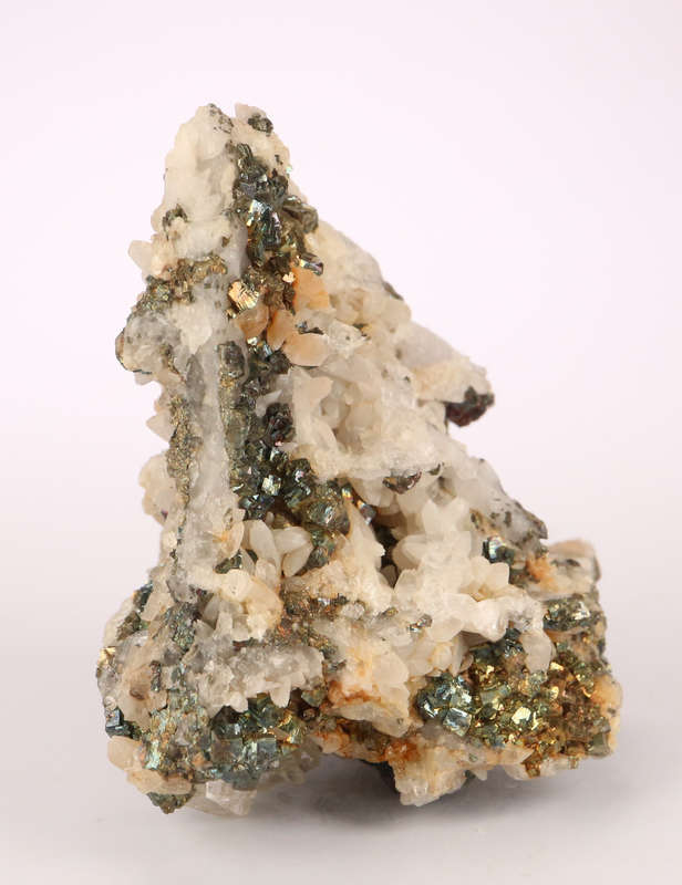 Pyrite on Quartz, N'Chwaning II, Northern Cape, South Africa