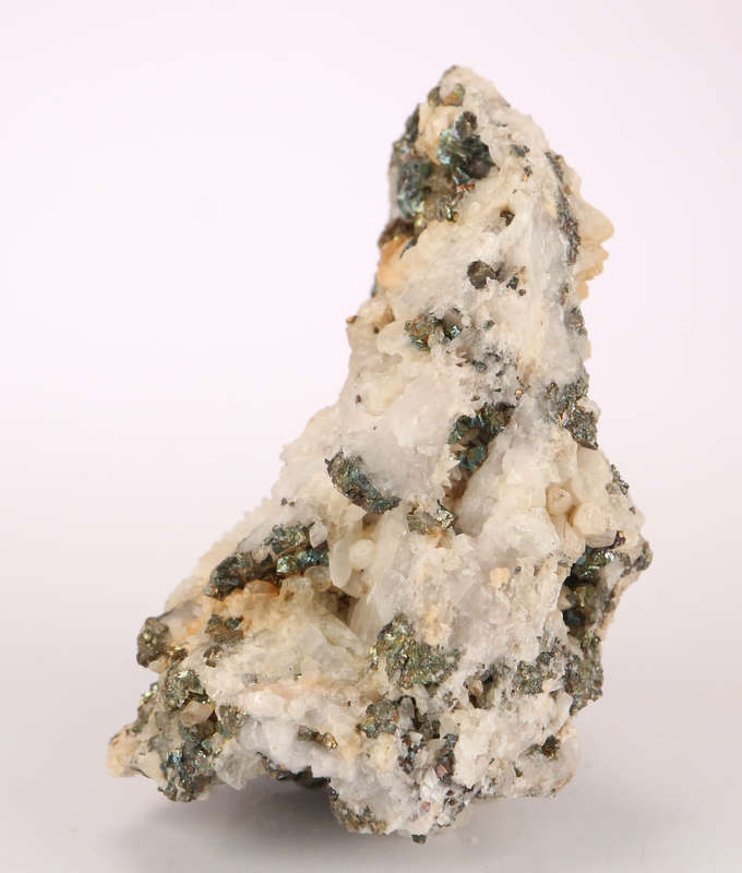 Pyrite on Quartz, N'Chwaning II, Northern Cape, South Africa