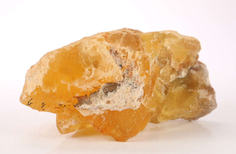 Rough Yellow Fluorite, Okoruso Mine, Namibia