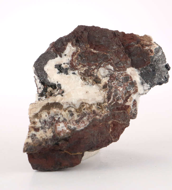 Calcite on Hematite, N'Chwaning II, Northern Cape, South Africa
