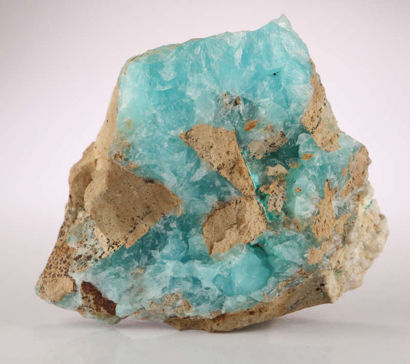Smithsonite on Matrix, Kimbedi, Mindouli, Brazzaville, Congo