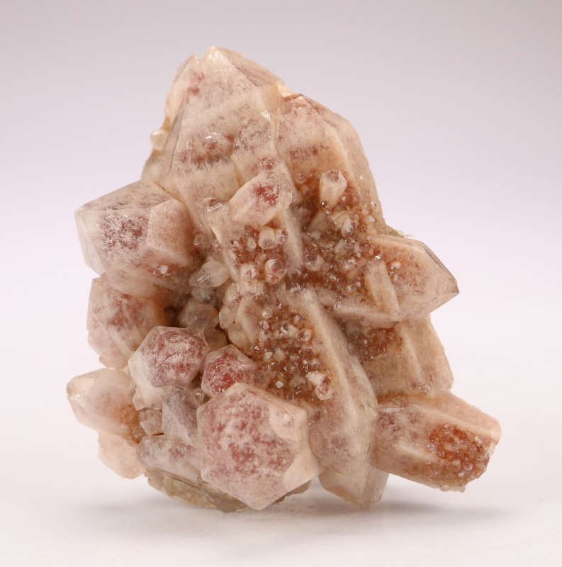 Red Hematite incl Quartz Cluster, Orange River Area, Northern Cape, South Africa