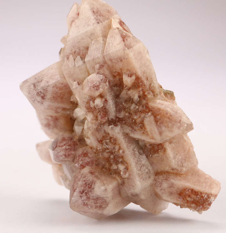 Red Hematite incl Quartz Cluster, Orange River Area, Northern Cape, South Africa