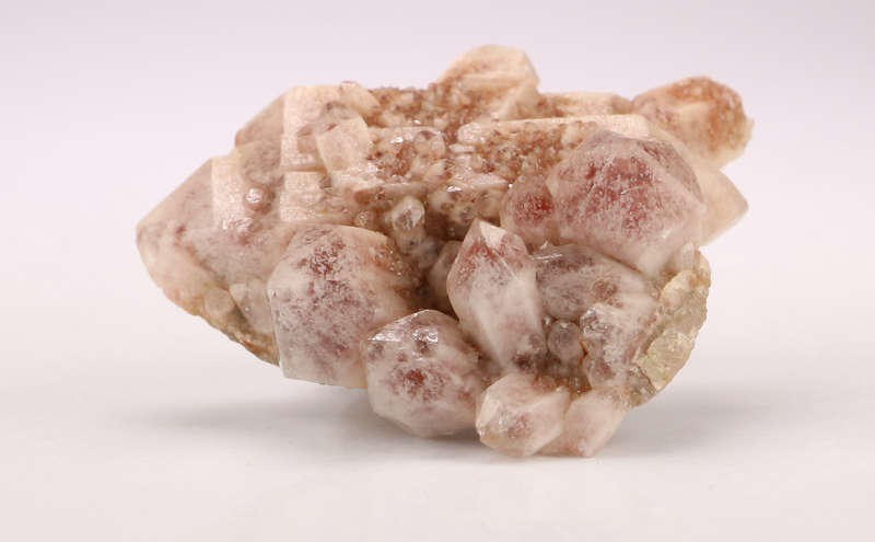 Red Hematite incl Quartz Cluster, Orange River Area, Northern Cape, South Africa