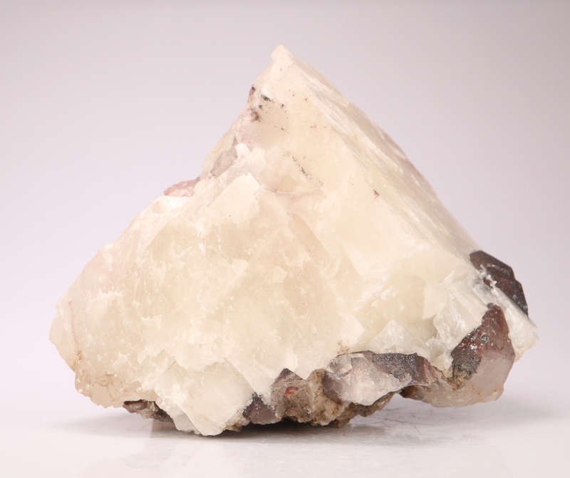 Calcite on Hematite incl Quartz, Orange River Area, Northern Cape, South Africa