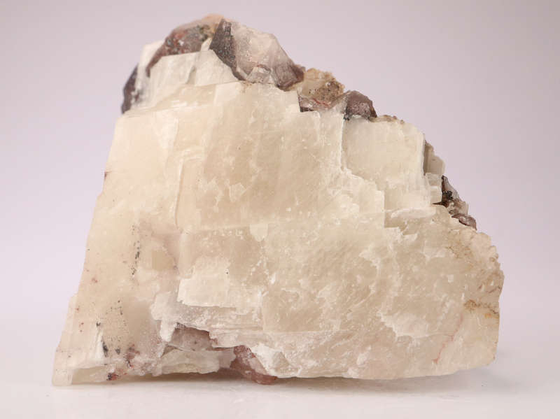 Calcite on Hematite incl Quartz, Orange River Area, Northern Cape, South Africa