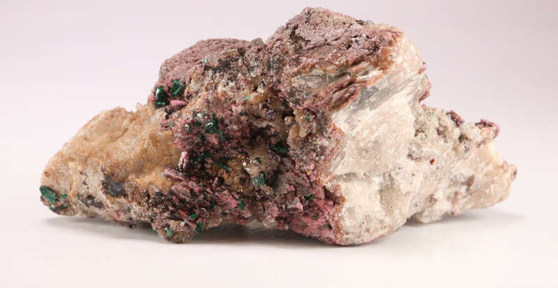 Cobaltoan Calcite on Matrix, Kakanda deposit, Lubudi, Lualaba, DR Congo