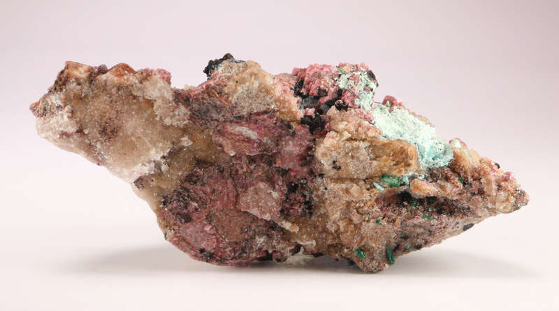 Cobaltoan Calcite on Matrix, Kakanda deposit, Lubudi, Lualaba, DR Congo