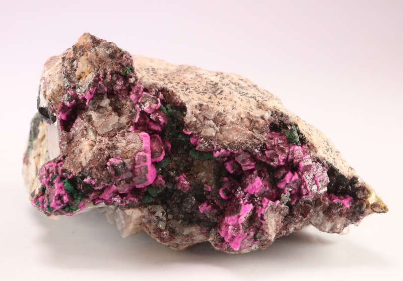 Cobaltoan Calcite on Matrix, Kakanda deposit, Lubudi, Lualaba, DR Congo