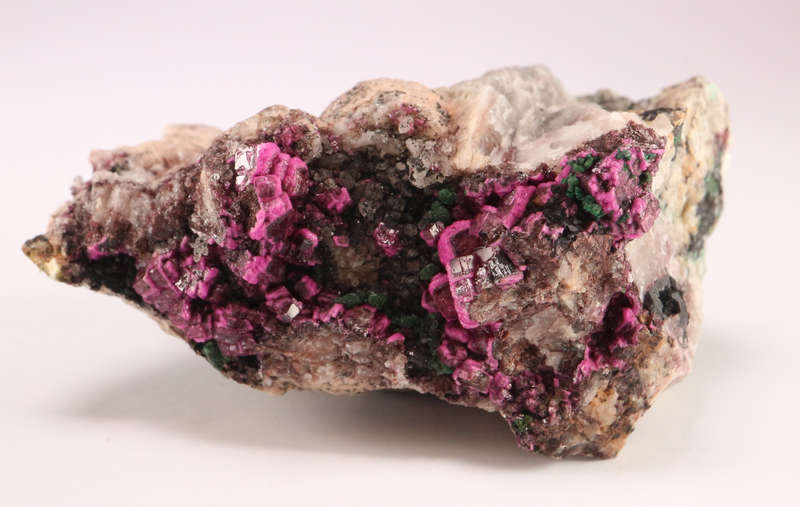 Cobaltoan Calcite on Matrix, Kakanda deposit, Lubudi, Lualaba, DR Congo