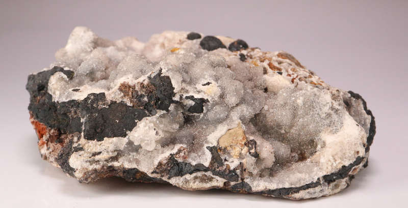 Goethite & Calcite on Matrix, N'Chwaning II, Northern Cape, South Africa