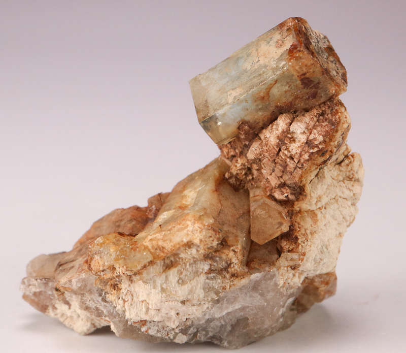 Aquamarine on Matrix, Erongo Mnt Region, Namibia