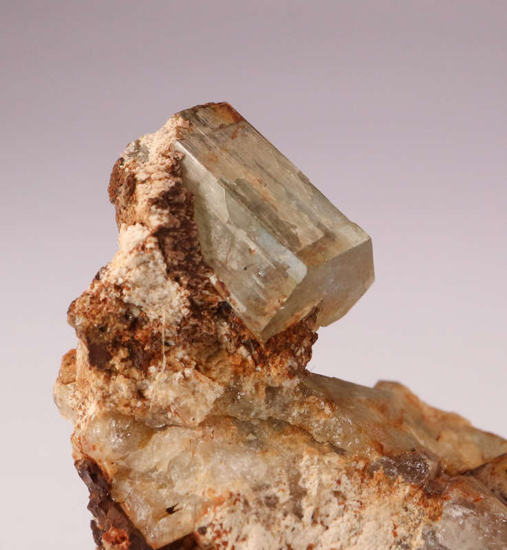 Aquamarine on Matrix, Erongo Mnt Region, Namibia
