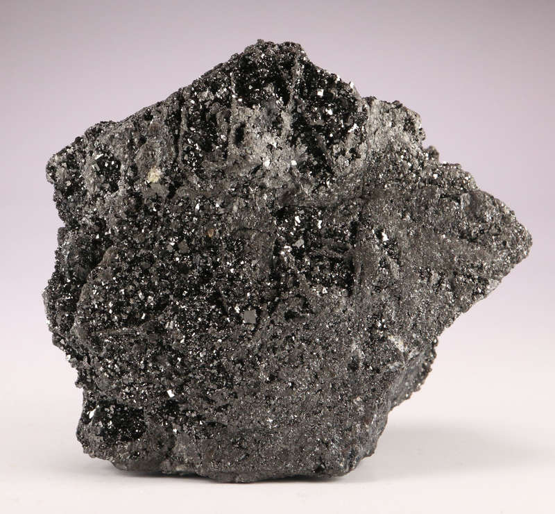 Bixbyite on Matrix with Calcite, N'Chwaning II, Northern Cape, South Africa