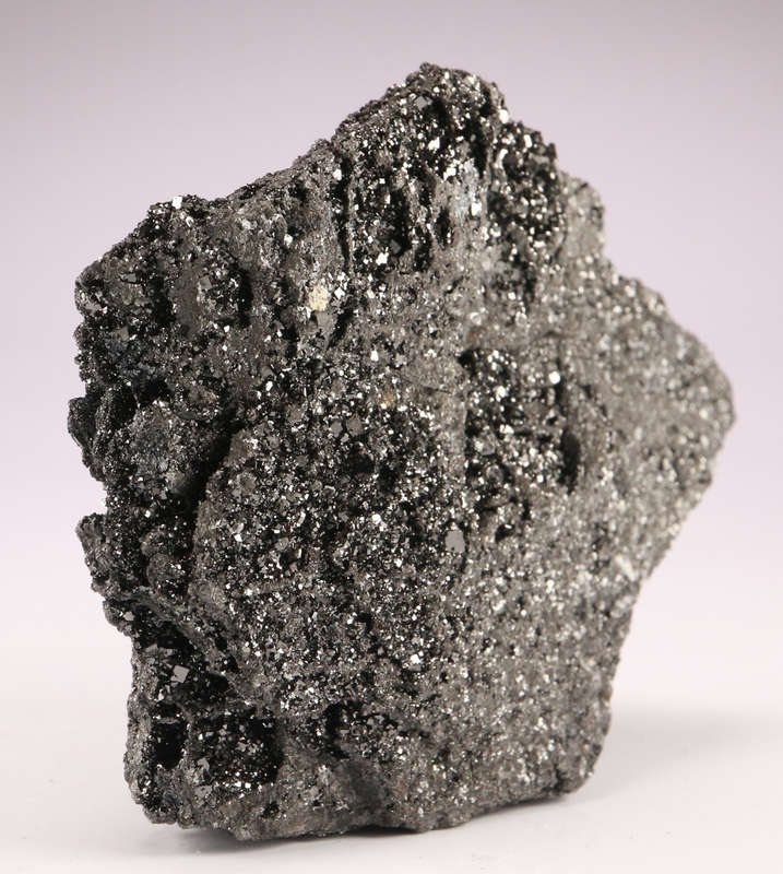 Bixbyite on Matrix with Calcite, N'Chwaning II, Northern Cape, South Africa