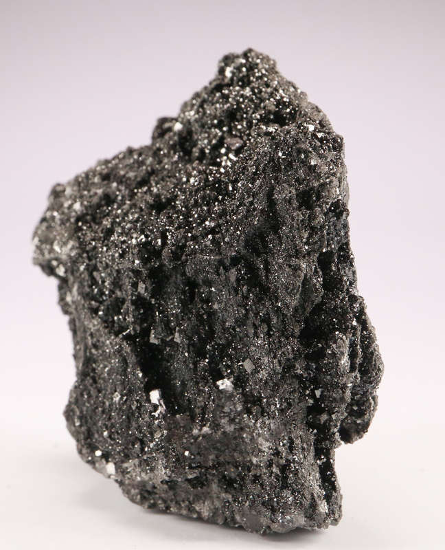 Bixbyite on Matrix with Calcite, N'Chwaning II, Northern Cape, South Africa