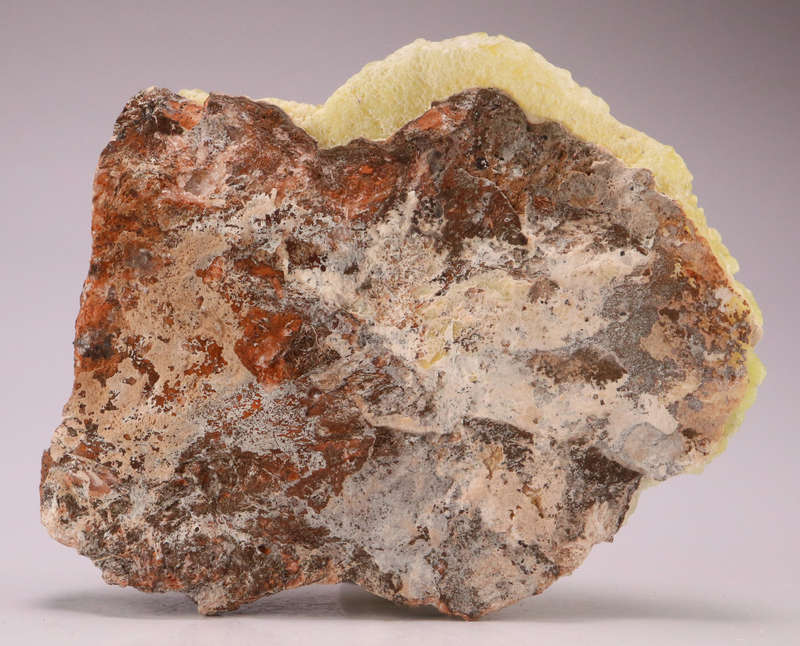 Ettringite on Matrix, N'Chwaning II, Northern Cape, South Africa