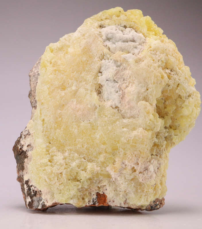 Ettringite on Matrix, N'Chwaning II, Northern Cape, South Africa