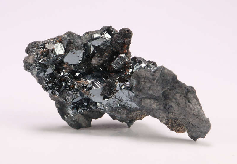 Calcite on Hematite Cluster, N'Chwaning II, Northern Cape, South Africa