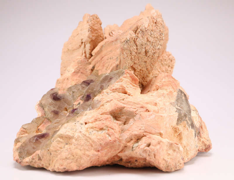 Amethyst and Feldpar Cluster, Brandberg Mnt, Namibia