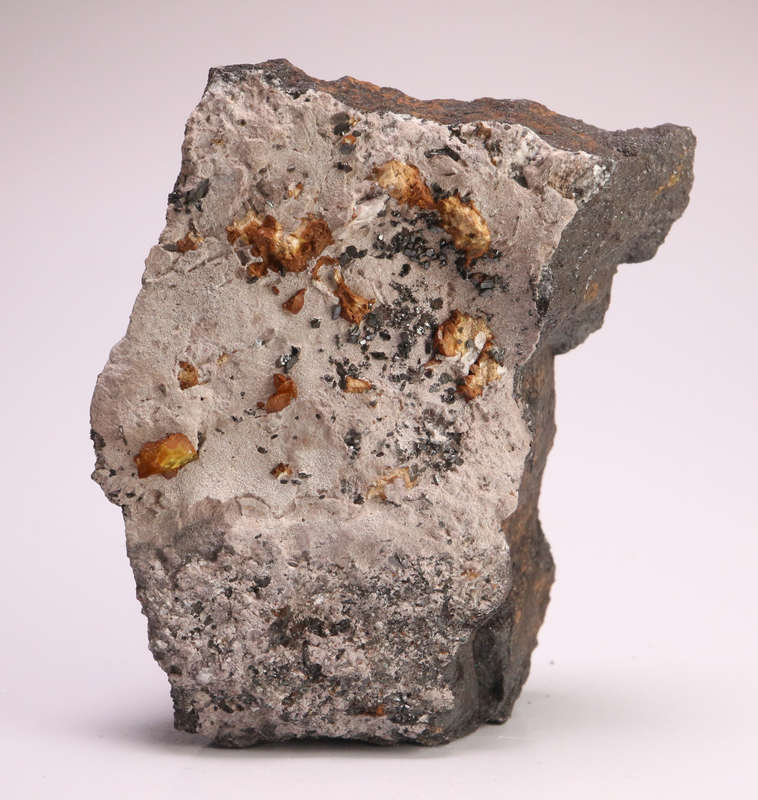 Sturmanite and Manganite on Matrix, N'Chwaning II, Northern Cape, South Africa