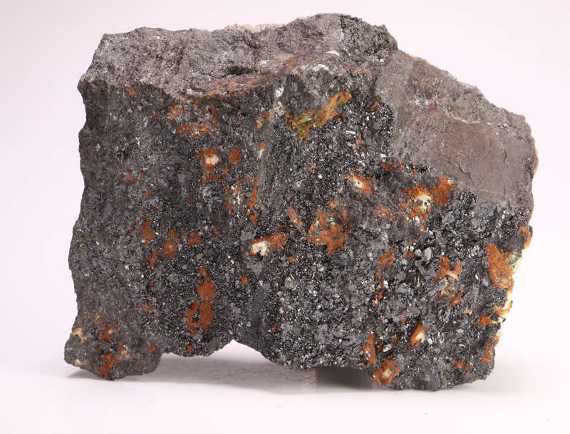 Sturmanite and Manganite on Matrix, N'Chwaning II, Northern Cape, South Africa