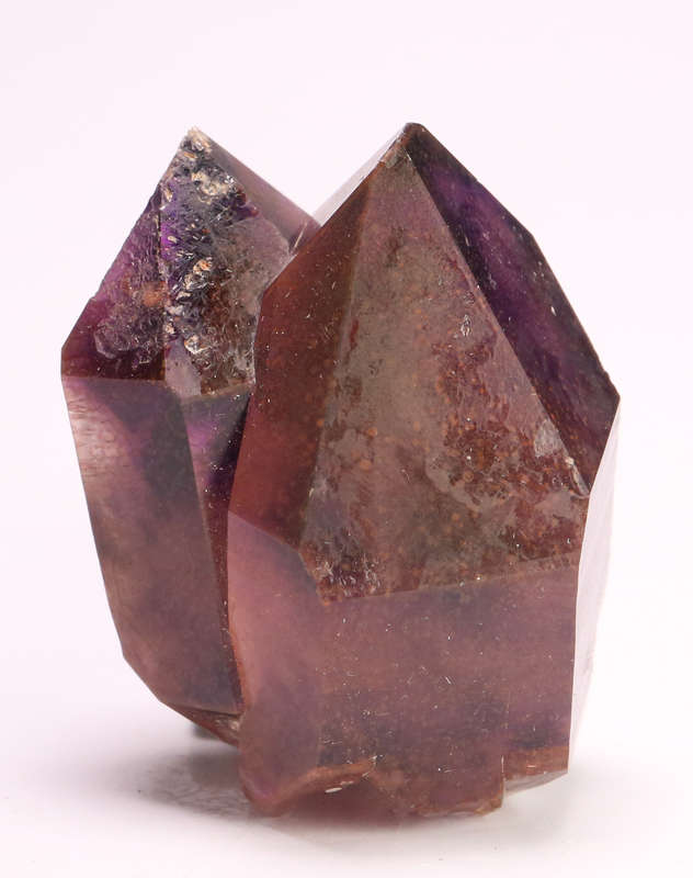 Amethyst incl Quartz Point, Gobobosebberge Mnt, Namibia