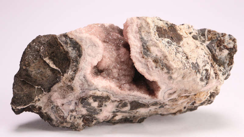 Rhodochrosite on Matrix, N'Chwaning II, Northern Cape, South Africa
