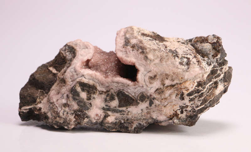 Rhodochrosite on Matrix, N'Chwaning II, Northern Cape, South Africa