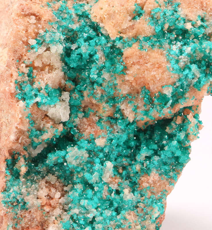 Dioptase on Matrix, Kaokoveld Region, Namibia