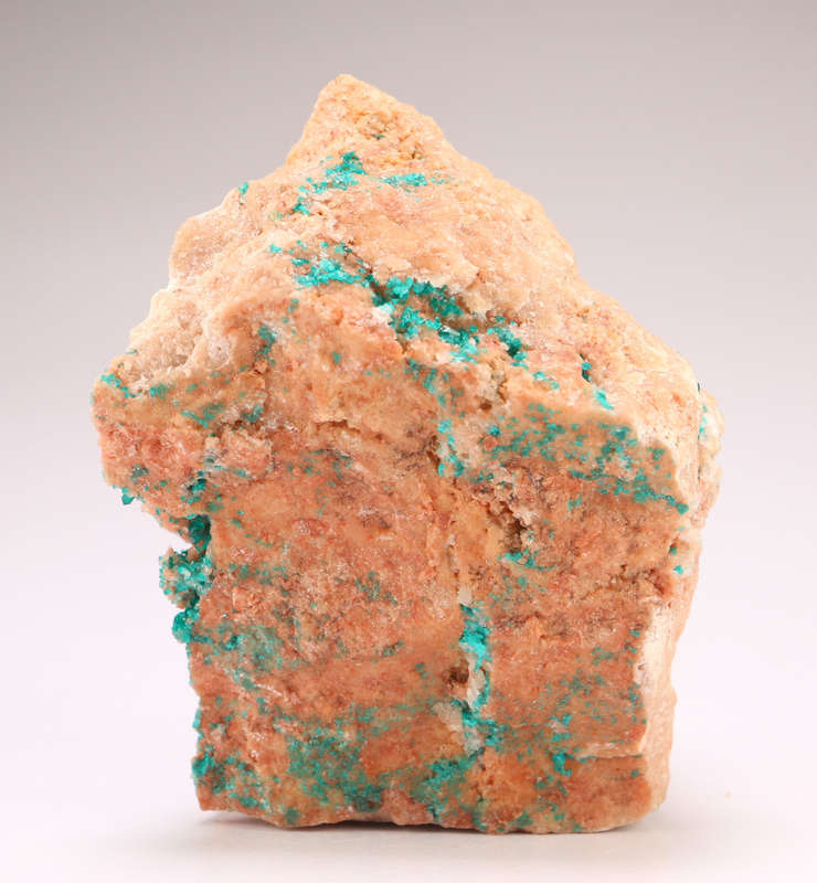 Dioptase on Matrix, Kaokoveld Region, Namibia