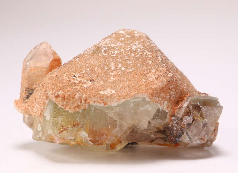 Quartz on Fluorite Crystal, Riemvasmaak, Northern Cape, South Africa