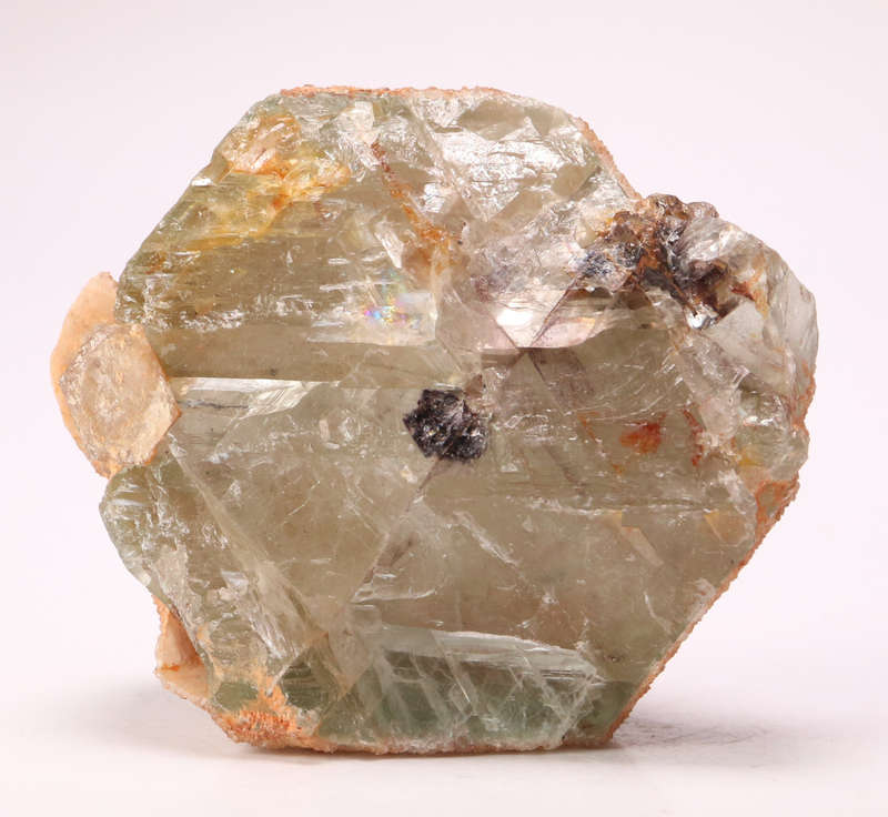Quartz on Fluorite Crystal, Riemvasmaak, Northern Cape, South Africa