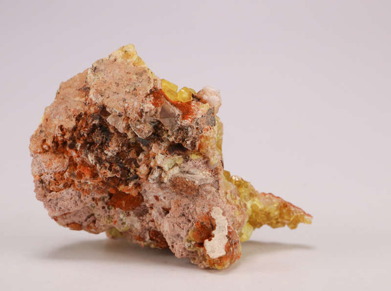 Ettringite on Matrix, N'Chwaning II, Northern Cape, South Africa