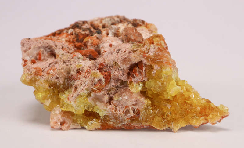 Ettringite on Matrix, N'Chwaning II, Northern Cape, South Africa