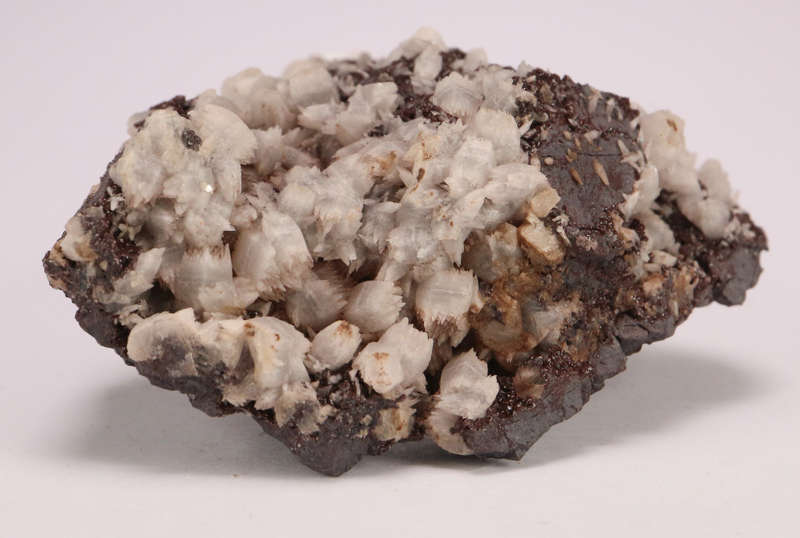 Calcite and Andradite on Matrix, N'Chwaning II, Northern Cape, South Africa