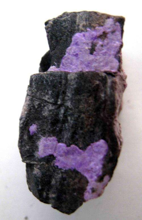Crystallized Sugilite, N'Chwaning III, Kalahari Manganese Fields Northern Cape, South Africa