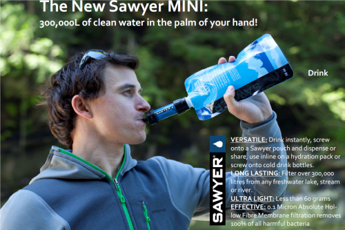 Sawyer Mini Personal Water Filter Kit