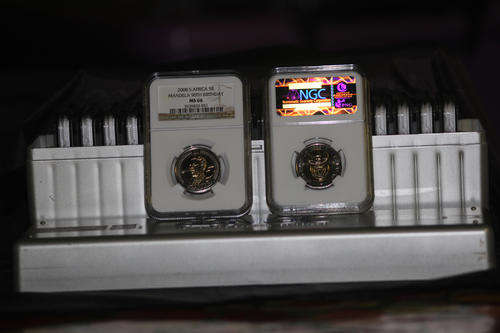 20x R5 2008 Mandela NGC graded MS66 coins lot 1 bid takes all