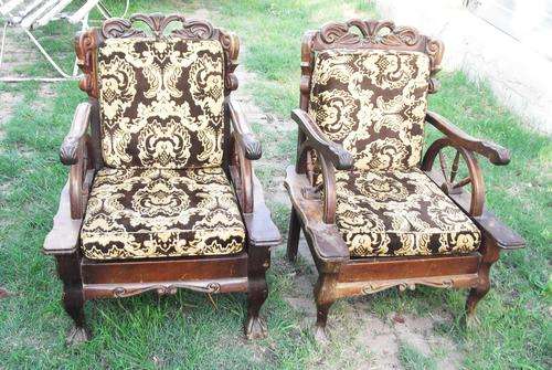 Ball and claw chairs