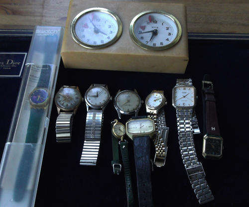 Collection of wrist watches.