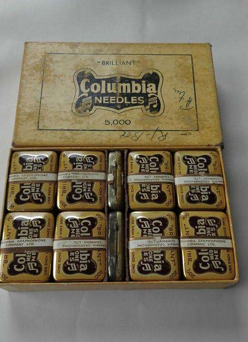 AWESOME VERY RARE GRAMAPHONE  NEEDLES IN ORIGINAL BOX.