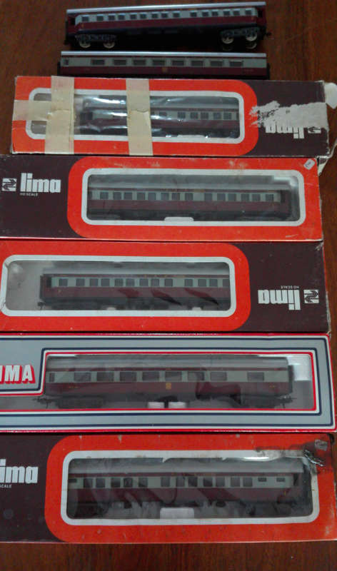 LIMA S A R PASSENGER COACH. HO SCALE. CAPE TOWN. SABIE.