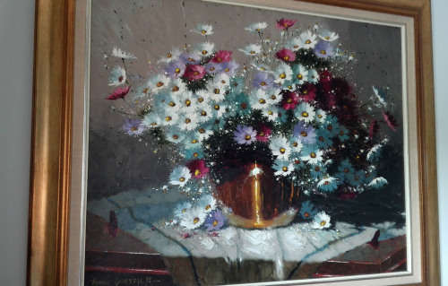 HENNIE GRIESSEL OIL PAINTING.