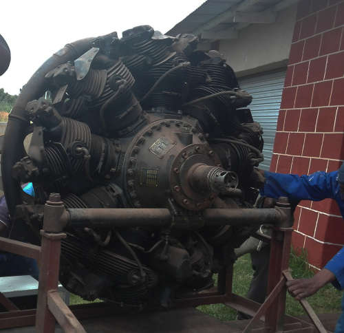 WW11 AIR CRAFT ENGINE.