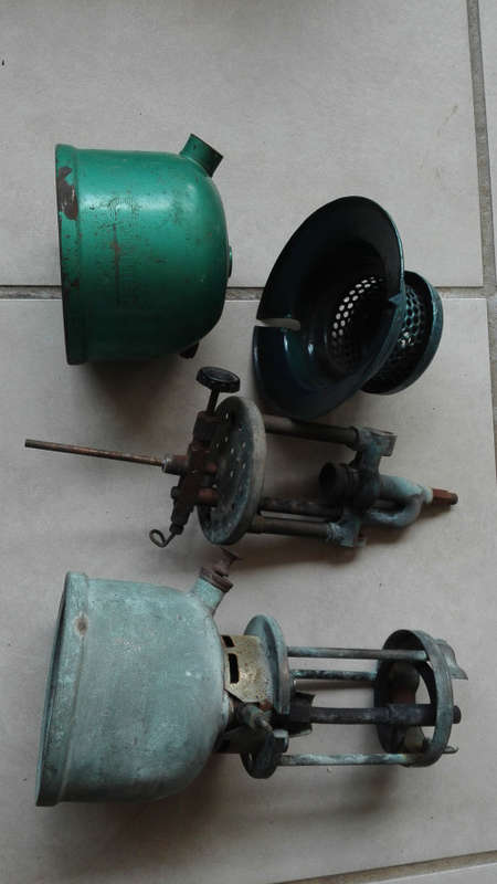 Coleman, Optimus,lamps for spares.