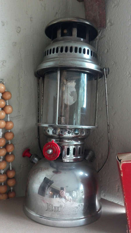 BUTTERFLY BRAND PARAFFIN LAMP.