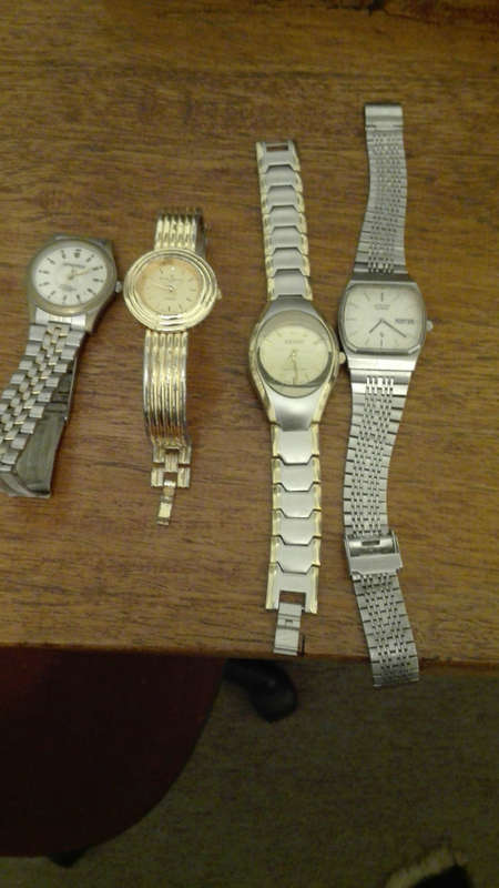 Collection of wrist watches.